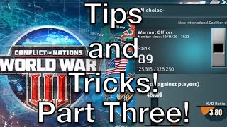 Conflict of Nations WW3  Tips and Tricks  How to Play Better 3 [upl. by Haydon]