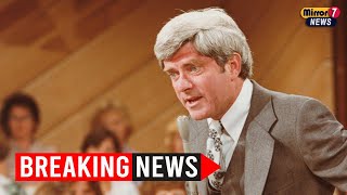 Remembering Phil Donahue A Pioneer of Daytime Talk Shows Who Passed Away at 88 [upl. by Droflim]