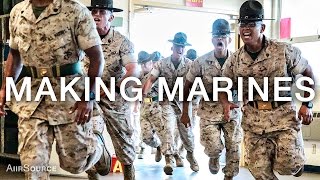 Making Marines – 12 Weeks of United States Marine Corps Recruit Training [upl. by Airtemad]