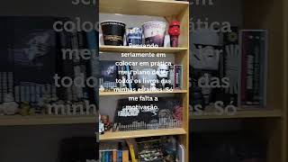 Pensando em ler todos os livros da minha estante books livros bookworm booktube booktubebrasil [upl. by Bran36]