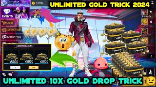 HOW TO GET UNLIMITED GOLD IN FREE FIRE 2024 TRICK  HOW TO COLLECT GOLD IN FREE FIRE MAX FASTEST [upl. by Ylicic]