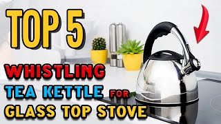 5 Best Electric Kettle That Whistles for Glass Cook Top [upl. by Assenev]