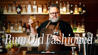 Rum Old Fashioned  Cocktail oppskrift [upl. by Natek]