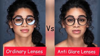 Best anti glare glasses  Types of anti reflective coating lenses available [upl. by Kamat676]