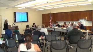 Orinda School Board Meeting August 11 2014 Part 1 [upl. by Johppa]