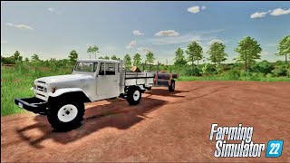 Vida de Madeireiro 39  Bandeirante ficou sem gasolina Farming Simulator 22 [upl. by Cichocki]