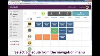 Build and Publish Your Schedule  Homebase Training [upl. by Enymzaj]