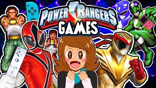 The WEIRD World of Power Rangers Games [upl. by Aydan]