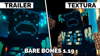 Bare Bones para MINECRAFT PE 119   Texturas para Minecraft Bedrock 119 [upl. by Leonardi431]