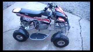 49cc Mini Quad BLACK [upl. by Bobseine]