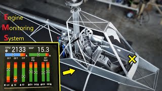 Engine Monitoring System EXPERIMENTAL HELICOPTER BUILD SERIES Part 66 [upl. by Anibla]