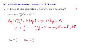 L2010 Maximum Likelihood Estimation Examples [upl. by Cloe]