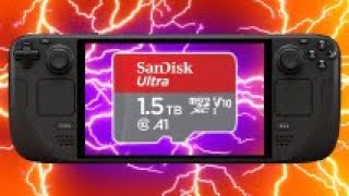 SAVE 60 ON A 15TB MICRO SD CARD AND NEVER WORRY ABOUT YOUR STEAM DECK STORAGE AGAIN 8929 [upl. by Ihsakat]