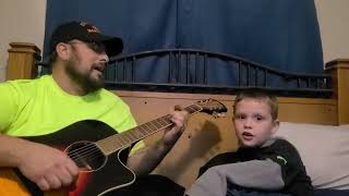 Me and my son Noah singing O come to the Altar [upl. by Anilad]