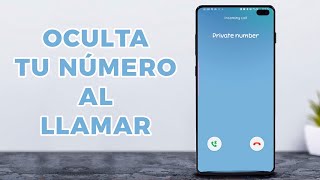 Cómo ocultar tu número al llamar por teléfono [upl. by Kotick927]