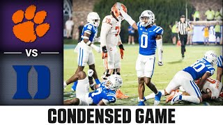 Clemson vs Duke Condensed Game  2023 ACC Football [upl. by Ettelocin]