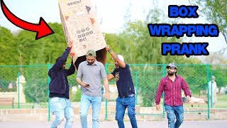 Box Wrapping Prank  Pranks In Pakistan  Humanitarians [upl. by Rednal]