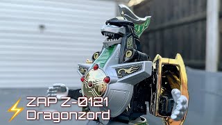 It broke Zord Ascension Project Dragonzord Toy Review Mighty Morphin Power Rangers Z0121 ZAP [upl. by Labotsirc]