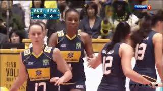 Gamova x Fabiana  FIVB Womens World Championship 2010 Final [upl. by Nellahs64]