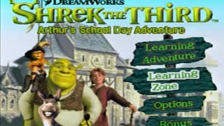 VSmile Shrek The Third Arthurs SchoolDay Adventure Vtech Games [upl. by Inohtna]