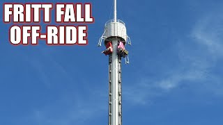 Fritt Fall OffRide Footage Grona Lund Intamin Drop Tower  NonCopyright [upl. by Dorman468]