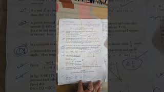 Class 10 half yearly maths paper202425 [upl. by Annair]