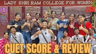 Lady Shri Ram College Review  CUET Score  Student Reaction  LSR •📍Delhi University  CUET Cutoff [upl. by Dualc]