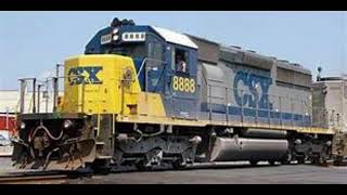 CSX 8888 tribute [upl. by Immot]