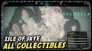 Isle of Skye All Collectibles Wealth  Mysteries  Artifact AC Valhalla Kassandra DLC Crossover [upl. by Annoda]