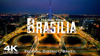 Brasília 2024 🇧🇷 Drone Aerial 4K Brasilia  Brazil Brasil [upl. by Aw82]