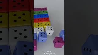 Dice rolling inwards creating a dice carpet ASMR [upl. by Mack92]