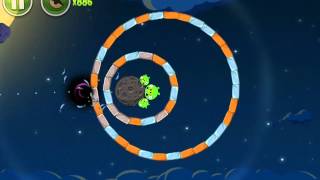 Angry Birds Space  Level 128  100 Space Eagle Walkthrough  Pig Bang [upl. by Sellig]