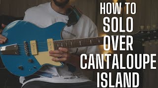 Cantaloupe Island Guitar Lesson  How to Solo over This  Harmonic Analysis [upl. by Ober]