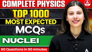 Nuclei  Class 12 Physics  Most Important Questions for NEET 2024Tamanna Chaudhary [upl. by Ecirpak]