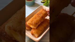 Quick and easy bread roll recipe🥪recipe shorts viral youtubeshorts [upl. by Gardell]