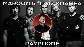 Maroon 5  Payphone ft Wiz Khalifa  Lirik amp Terjemahan [upl. by Ebonee]