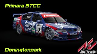 Assetto Corsa primera donitonpark BTCC Race [upl. by Lucilia]