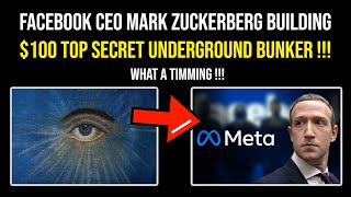 WOW WHAT A COINCIDENCE FACEBOOK META CEO BUILDING UNDERGROUND HIDEOUT  Almas Jacob [upl. by Larrie54]