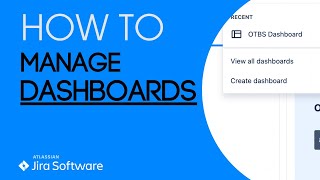 How to manage Dashboards in JIRA [upl. by Mohorva]