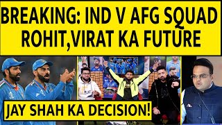 🔴BREAKING VIRAT KOHLI amp ROHIT SHARMA IN INDIA SQUAD FOR AFGrohitsharma viratkohli indvsafg [upl. by Othella50]