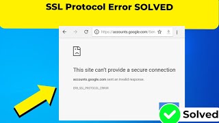 How to Fix err SSL Protocol Error in Edge  Google Chrome Browser [upl. by Kronick527]