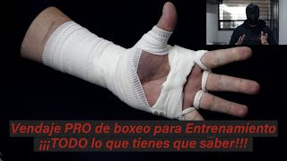 Vendaje PRO de boxeo para Entrenamiento  TODO lo que tienes que saber [upl. by Katey488]