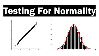 Testing For Normality  Clearly Explained [upl. by Ehlke]