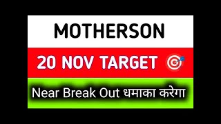 MOTHERSON SUMI SHARE BREAKOUT  MOTHERSON SUMI SHARE LATEST NEWS  MOTHERSON SUMI PRICE TARGET [upl. by Pinchas843]