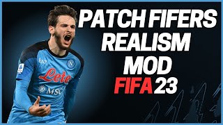 PATCH FIFERS REALISM MOD 23 VALE A PENA COMPRAR CONFERINDO TODO CONTEÚDO  FIFA 23 [upl. by Ayotnom]