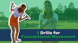 Three warmup drills every golfer should do  Home Practice [upl. by Auhsoj]