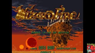 Wizard Fire wizdfire MAMEARCADE  50100 [upl. by Ahsen]