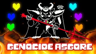 Undertale Genocide Asgore unitale Gameplay [upl. by Leena]