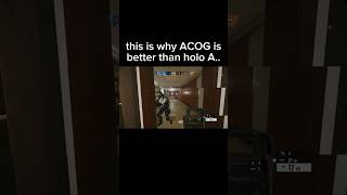 holo A is better than ACOG sight [upl. by Leodora]