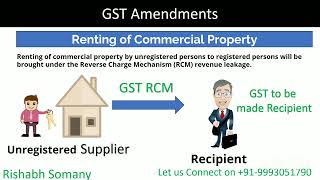 GST Amendment [upl. by Sedruol]